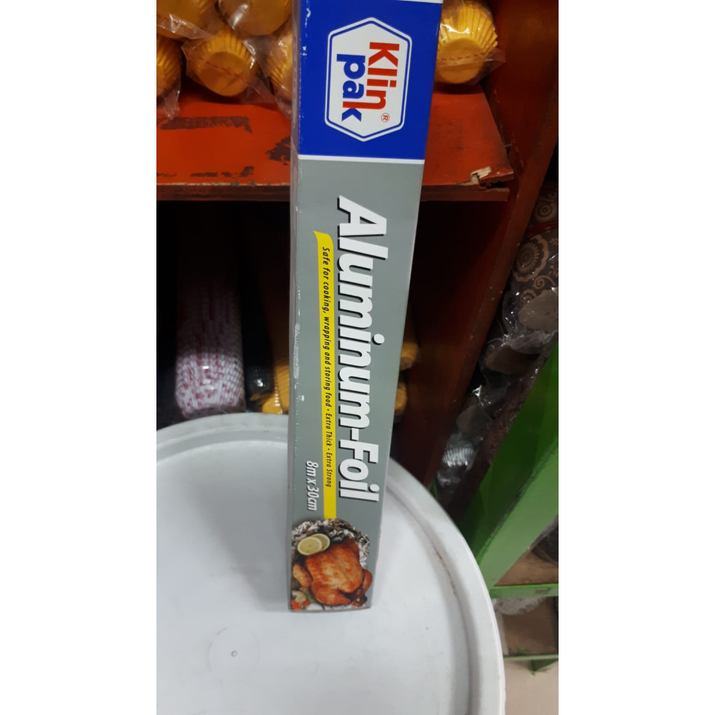 

Klin Park Alumunium Foil kotak Kecil 8m x 30cm