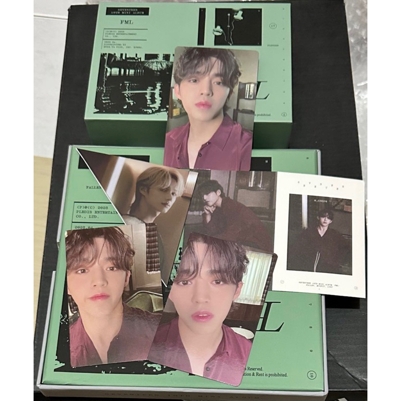 Sharing Kit Kihno Album Seventeen FML