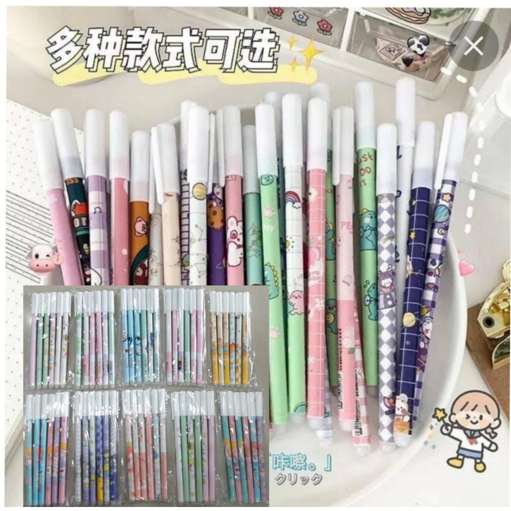 Bolpoint viral hapus / pulpen viral bisa di hapus isi 6 pcs