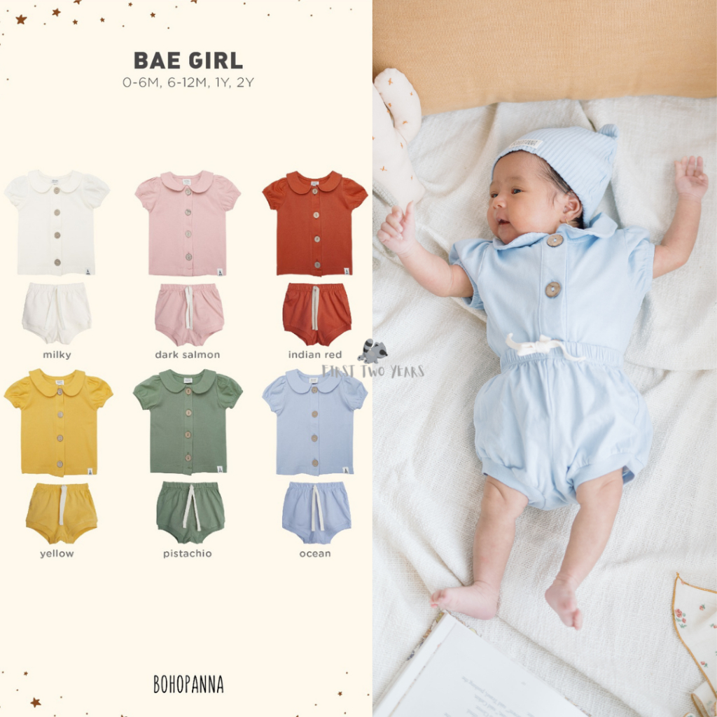 Bohopanna - Bae Girl Set / Setelan anak perempuan