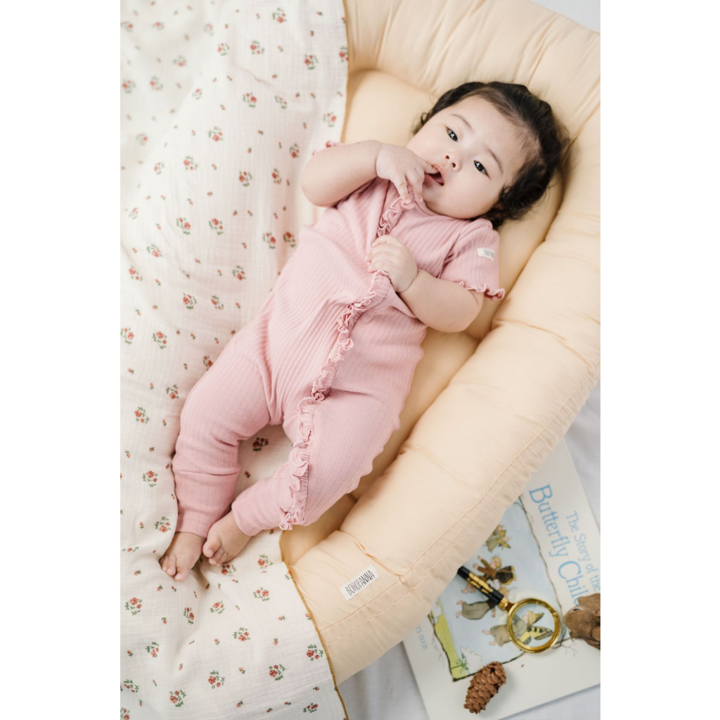 Bohopanna Short Sleepsuit Ruffle - Jumper Bayi