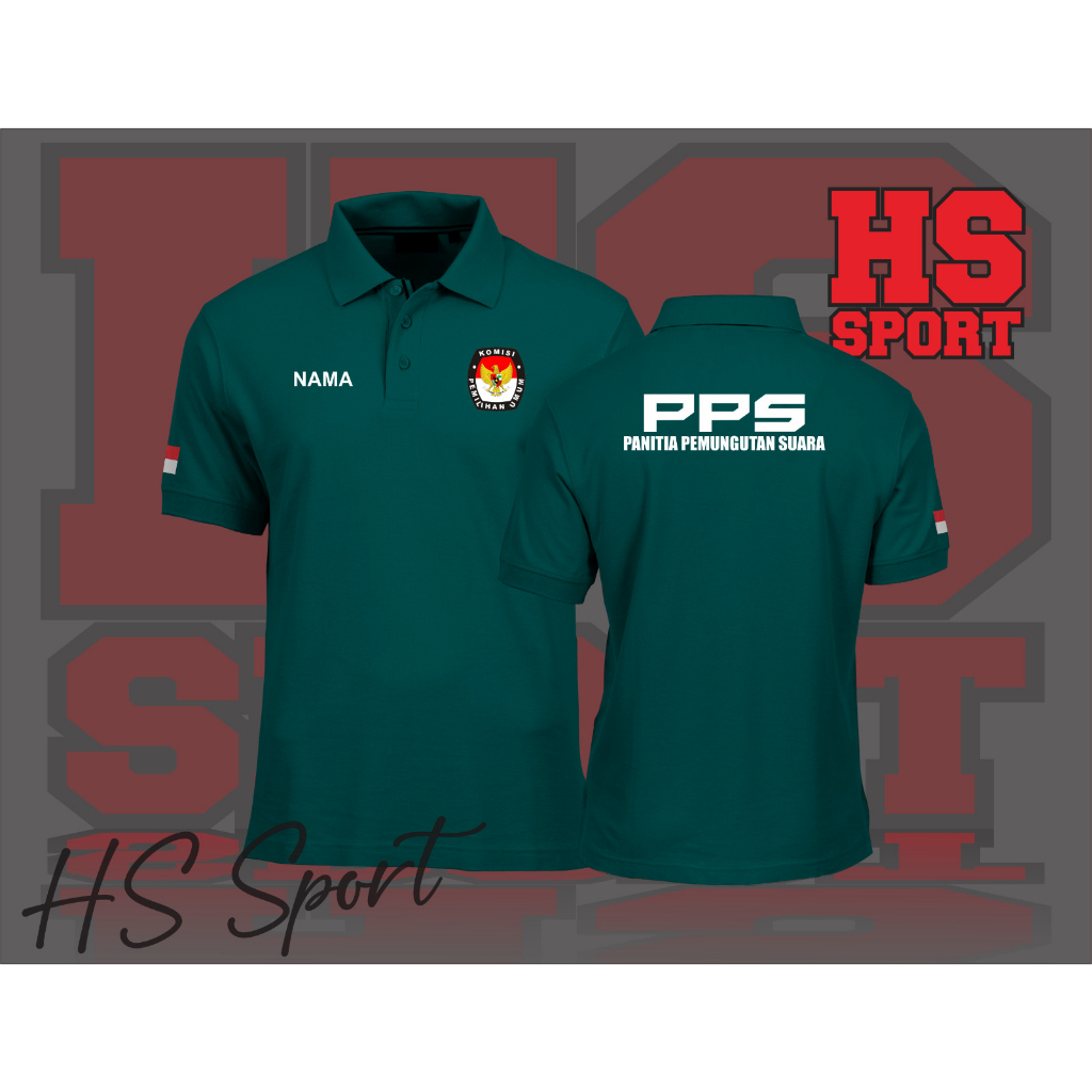 POLO KPU KOMISI PEMILIHAN UMUM - BAJU POLO PANITIA PEMUNGUTAN SUARA - BAJU POLO KERAH