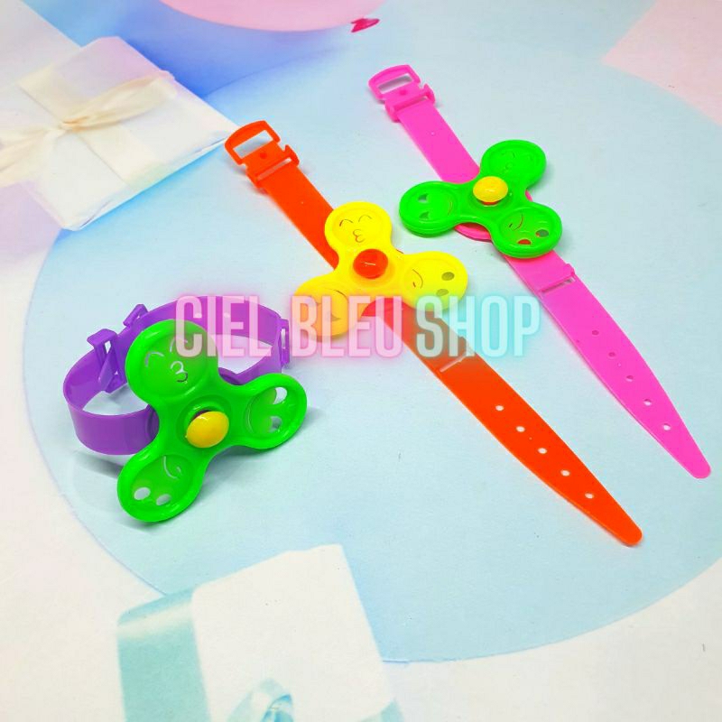 JAM TANGAN SPINNER ANAK WARNA / GELANG WATCH KIDS