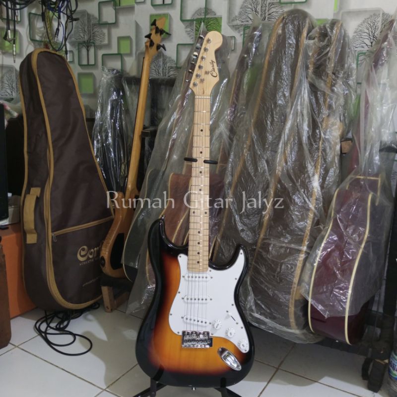 gitar bekas second seken clarity stratocaster original mulus