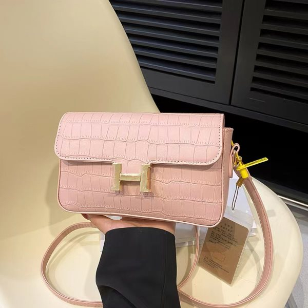 BJ64729 - PINK/BLACK/BEIGE TAS SLEMPANG HANDBAG JINJING WANITA FASHION IMPORT MODIS ELEGAN TERMURAH TERLARIS TERBARU BAGSTORE JAKARTA TAS BATAM ZCJ4729