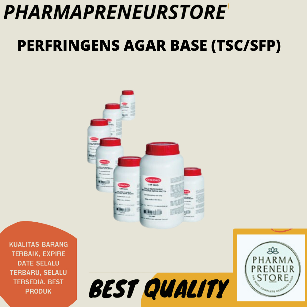 PERFRINGENS AGAR BASE (TSC/SFP) 500 GRAM OXOID BEST QUALITY