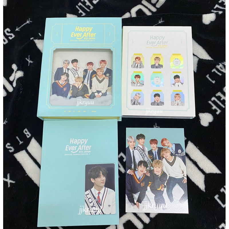 BTS 4th Muster Japan Fanmeeting Happy Ever After FM4 Seokjin Jin Jungkook PC Photocard DVD