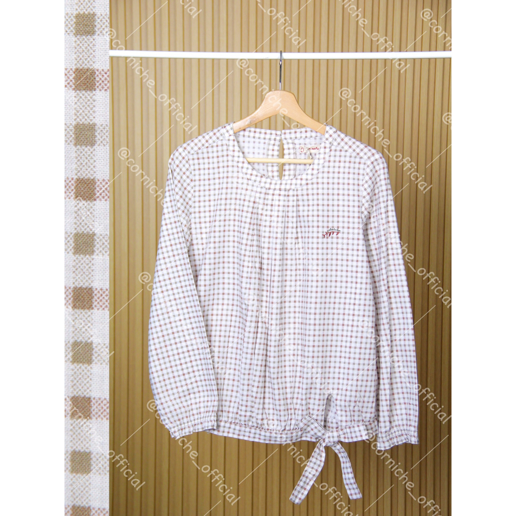 Corniche Reva Blouse Brown - TI231676