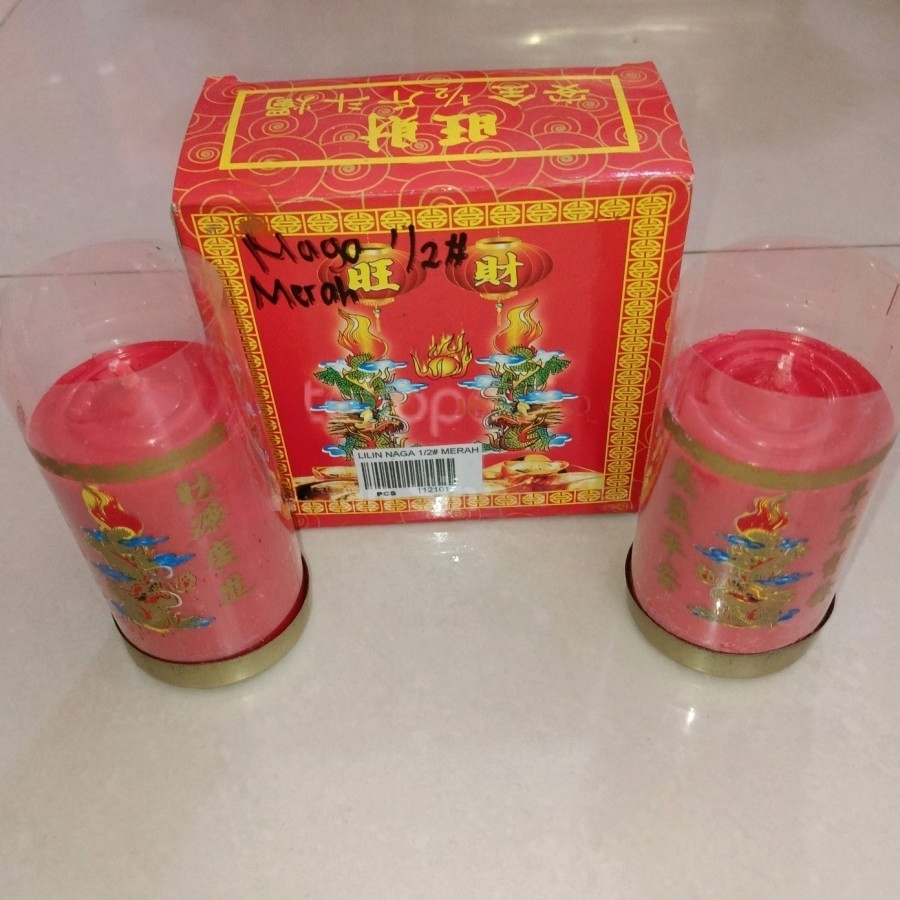 Lilin Naga ½# Merah
