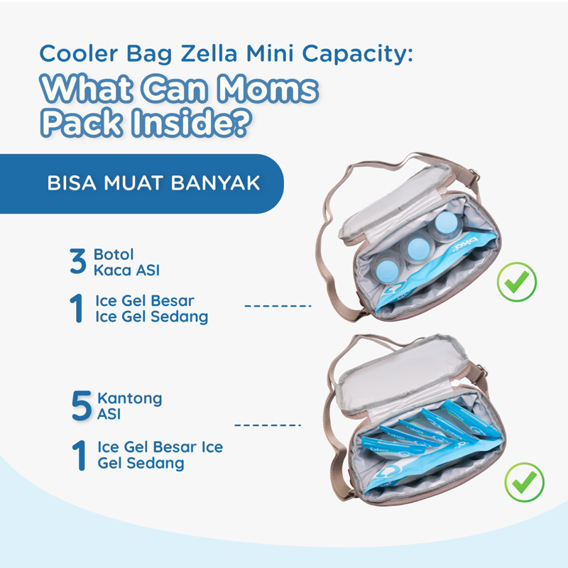 Bka cooler bag zella mini series - tas asi