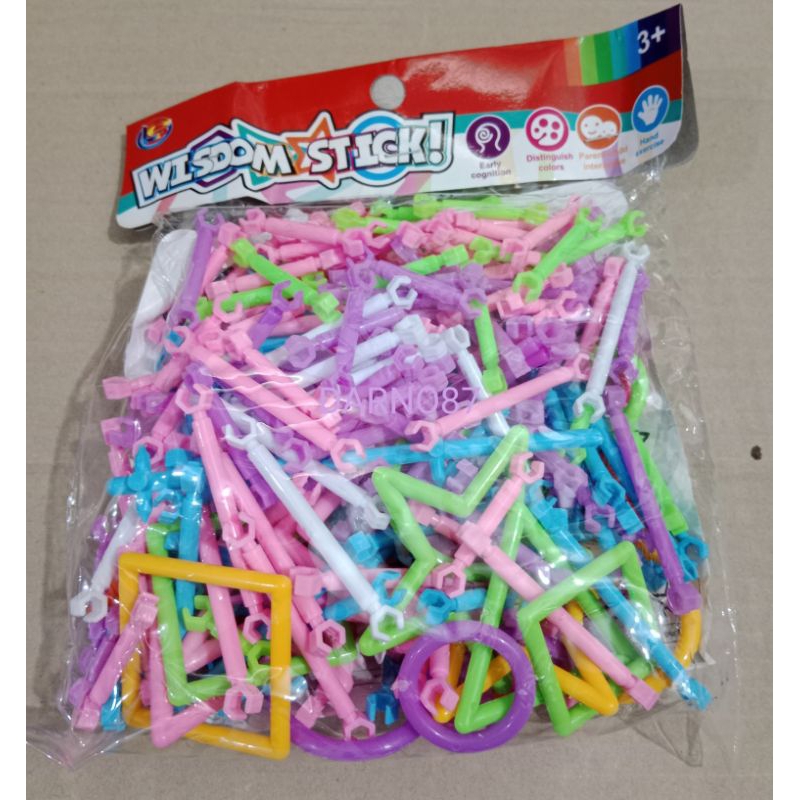 MAINAN EDUKASI WISDOM STICK / MERAKIT STICK LB 1