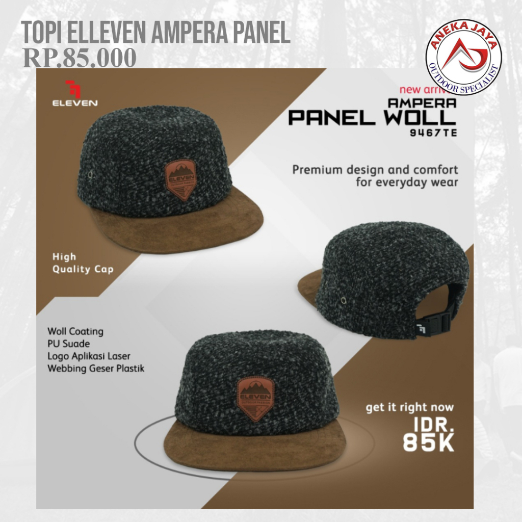 TOPI ELLEVEN AMPERA PANEL