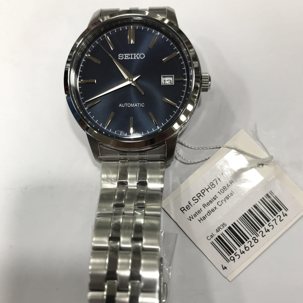 Seiko Automatic SRPH87K1 Classic Blue - Jam Tangan Pria SRPH87