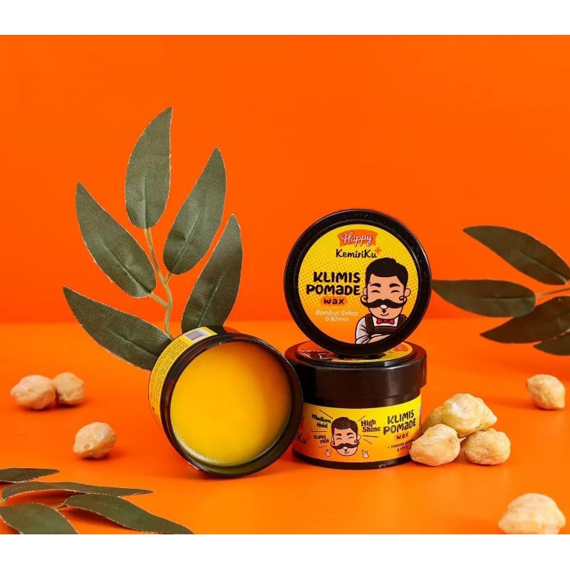 Happy Kemiriku Klimis Pomade 80gr