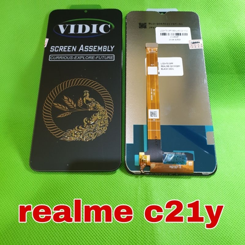 lcd ts touchscreen oppo realme c21y / c25y fullset