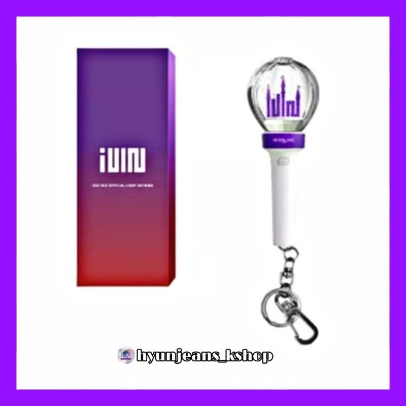 [READY] (G)I-DLE - Official Lightstick Mini KEYRING Ver. 1 gidle Original Light Stick key ring versi