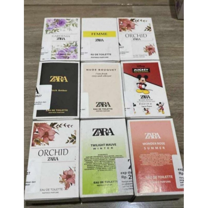 PARFUM ZARA PARFUM PRIA DAN WANITA WANGI TAHAN LAMA PERFUME SPRAY