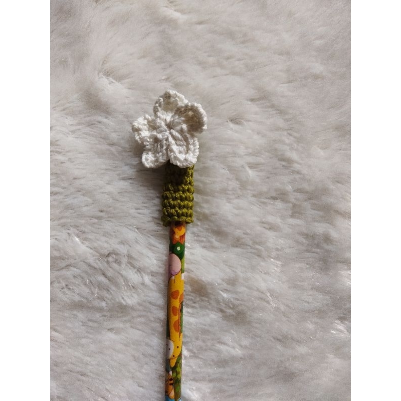 

topper pencil/hiasan pensil bunga