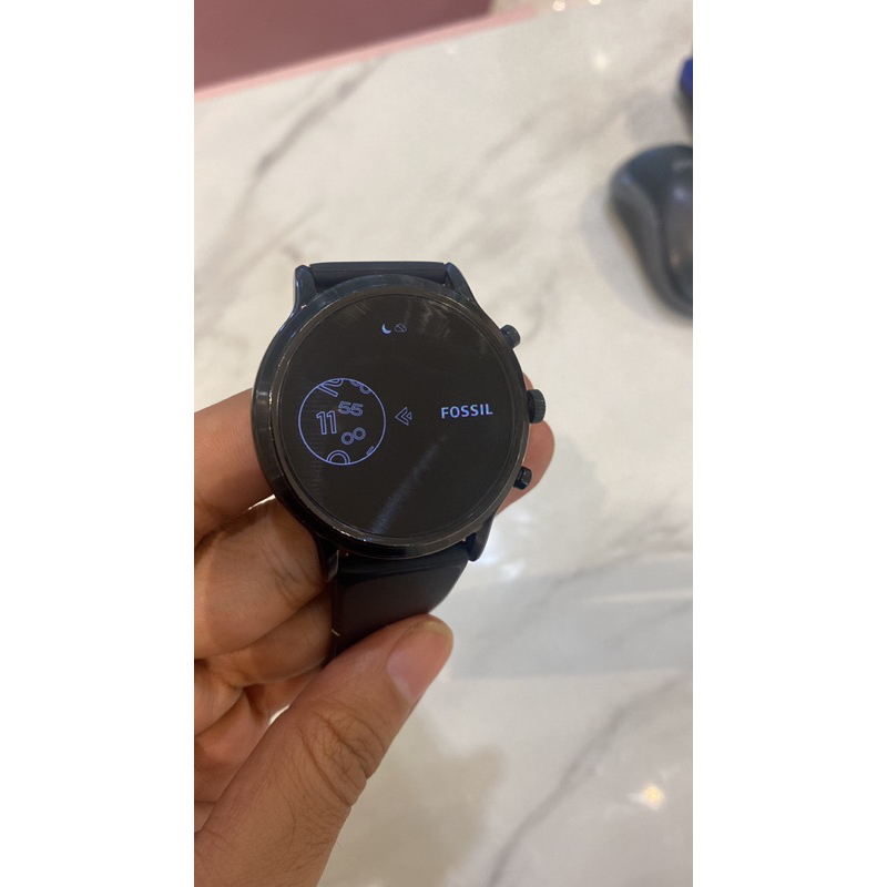 Jam Fossil second Asli original