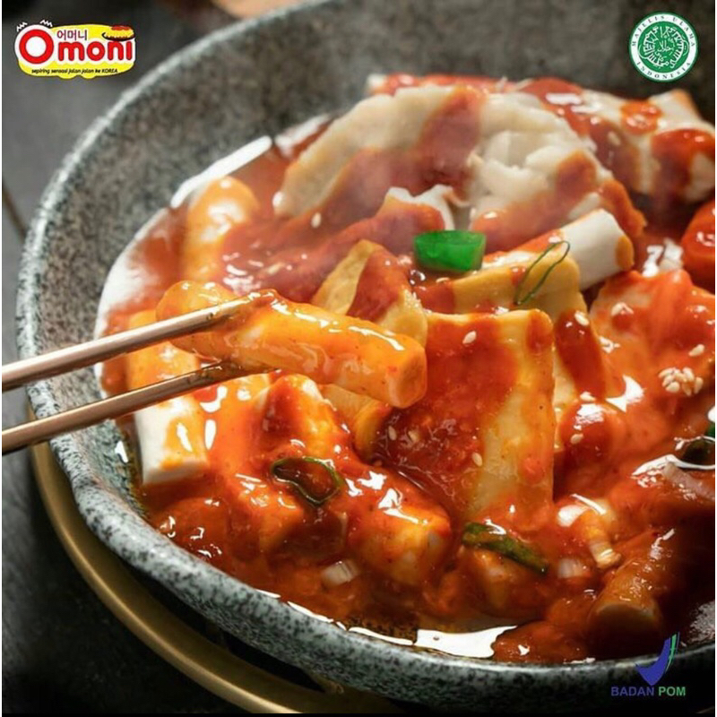 Omoni Tteokbokki Original Topokki Tokpoki Instan
