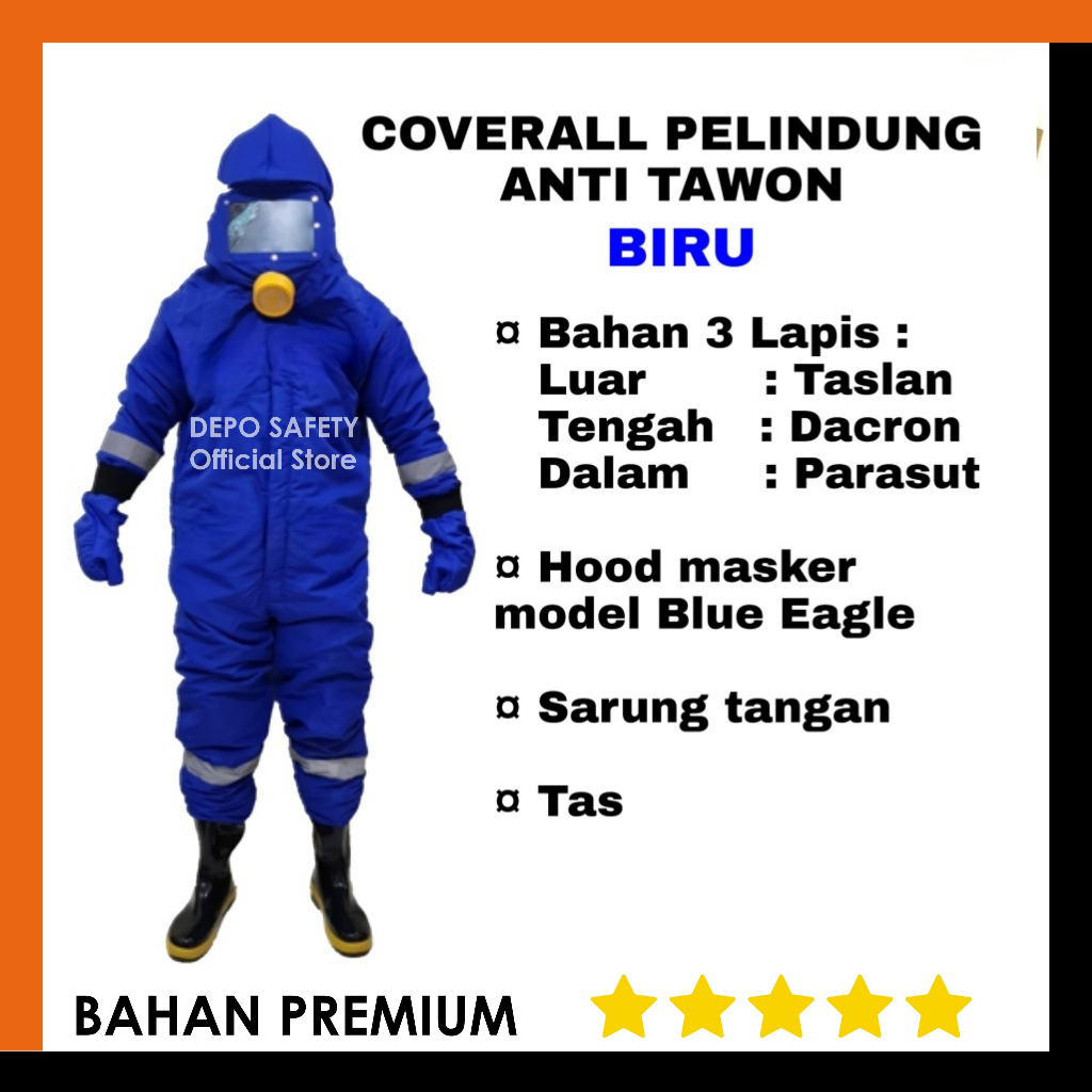Baju Anti Sengat Lebah Tawon Safety Beekeeping Bahan Premium