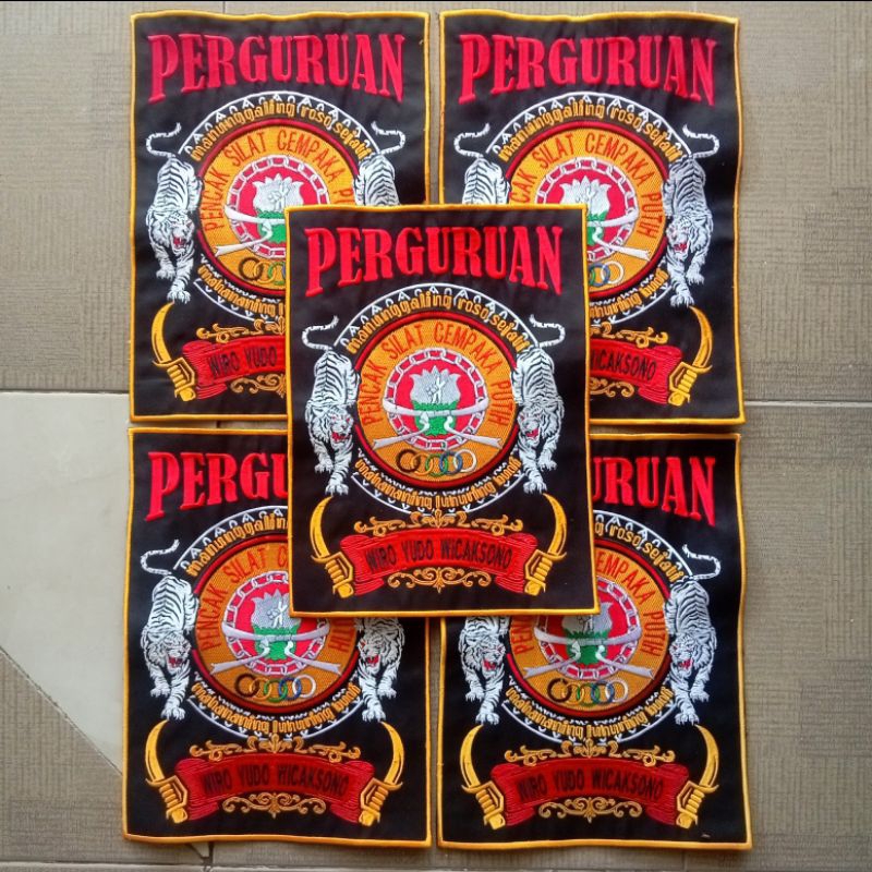 BET PSCP BET PUNGGUNG BORDIR CEMPAKA PUTIH MURAH BAGUS TERLARIS