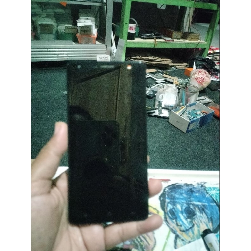 LCD Touchscreen dan frame Polytron R2509  Ori Copotan HP