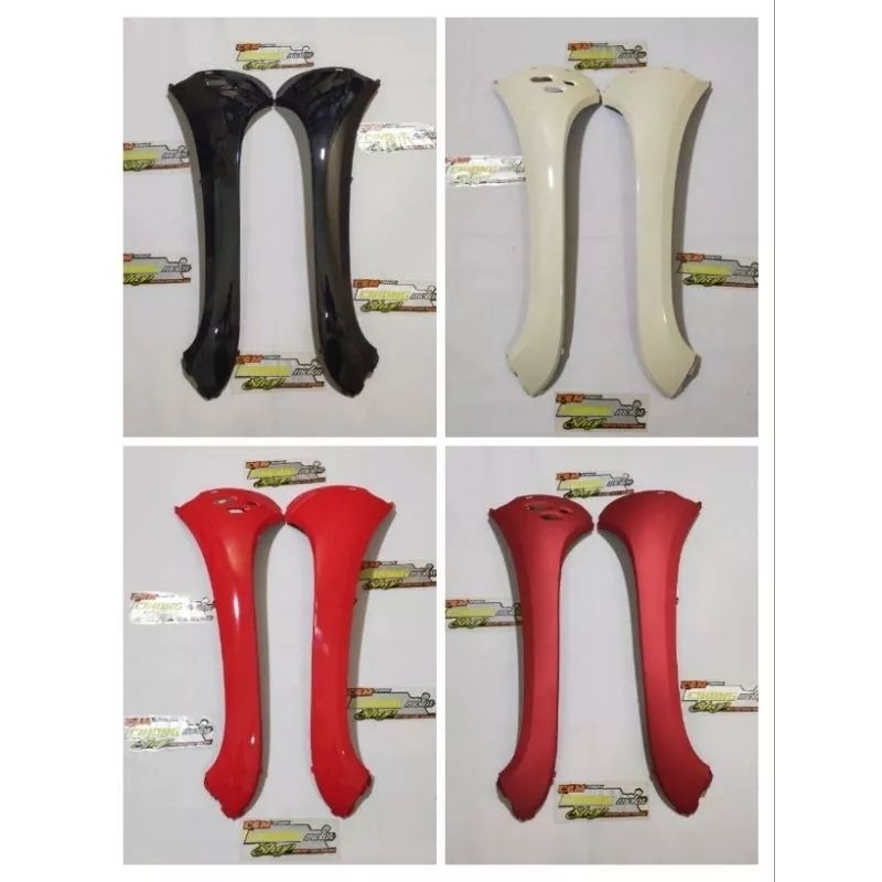 sayap luar kanan kiri/legshiel luar scoopy fi 2020 2021 2022 k2f
