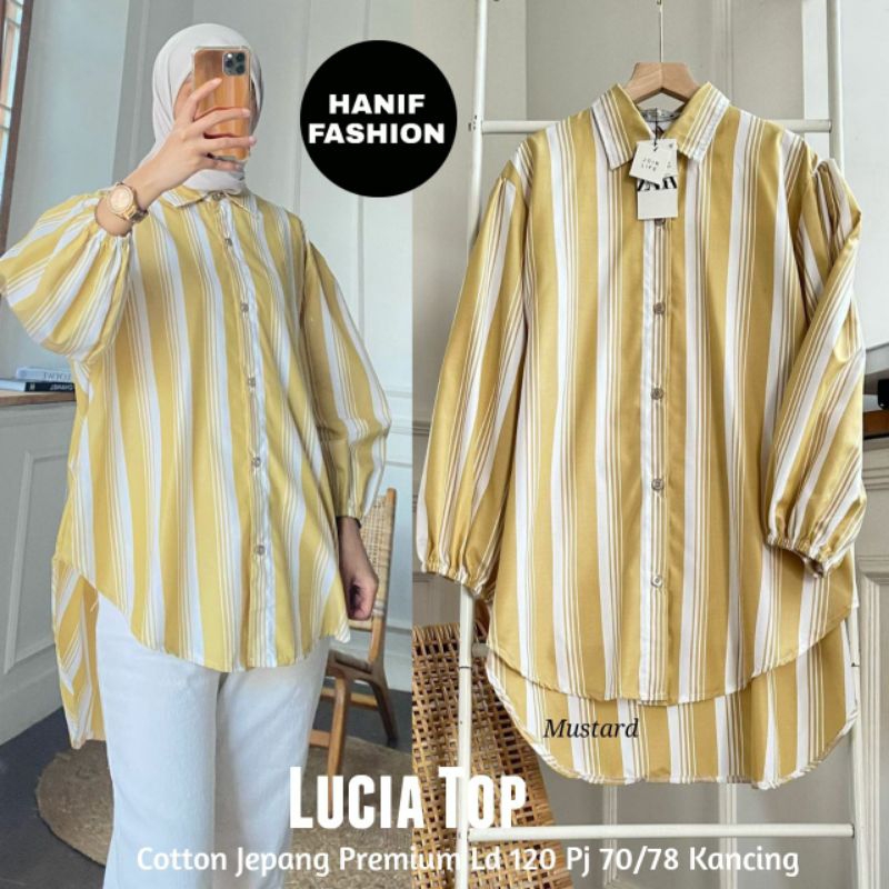 LUCIA TOP BLOUSE WANITA