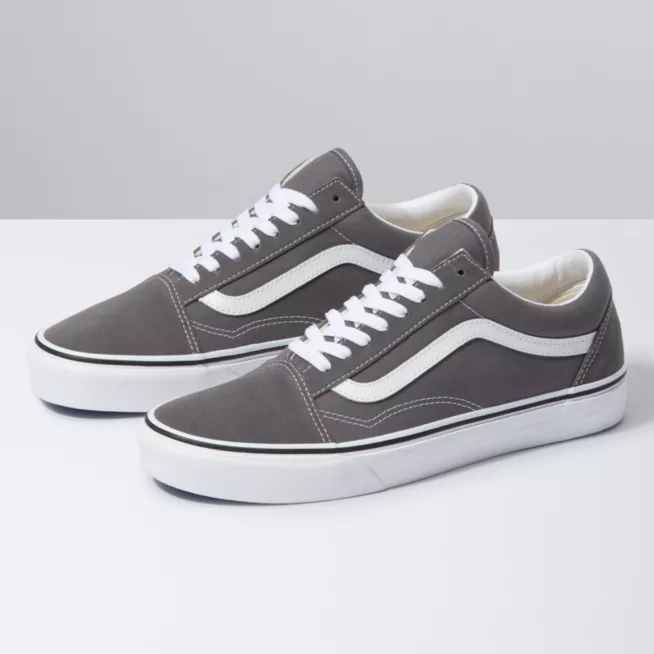 Sepatu Vans Oldskoll Full Grey Pria Wanita Murah