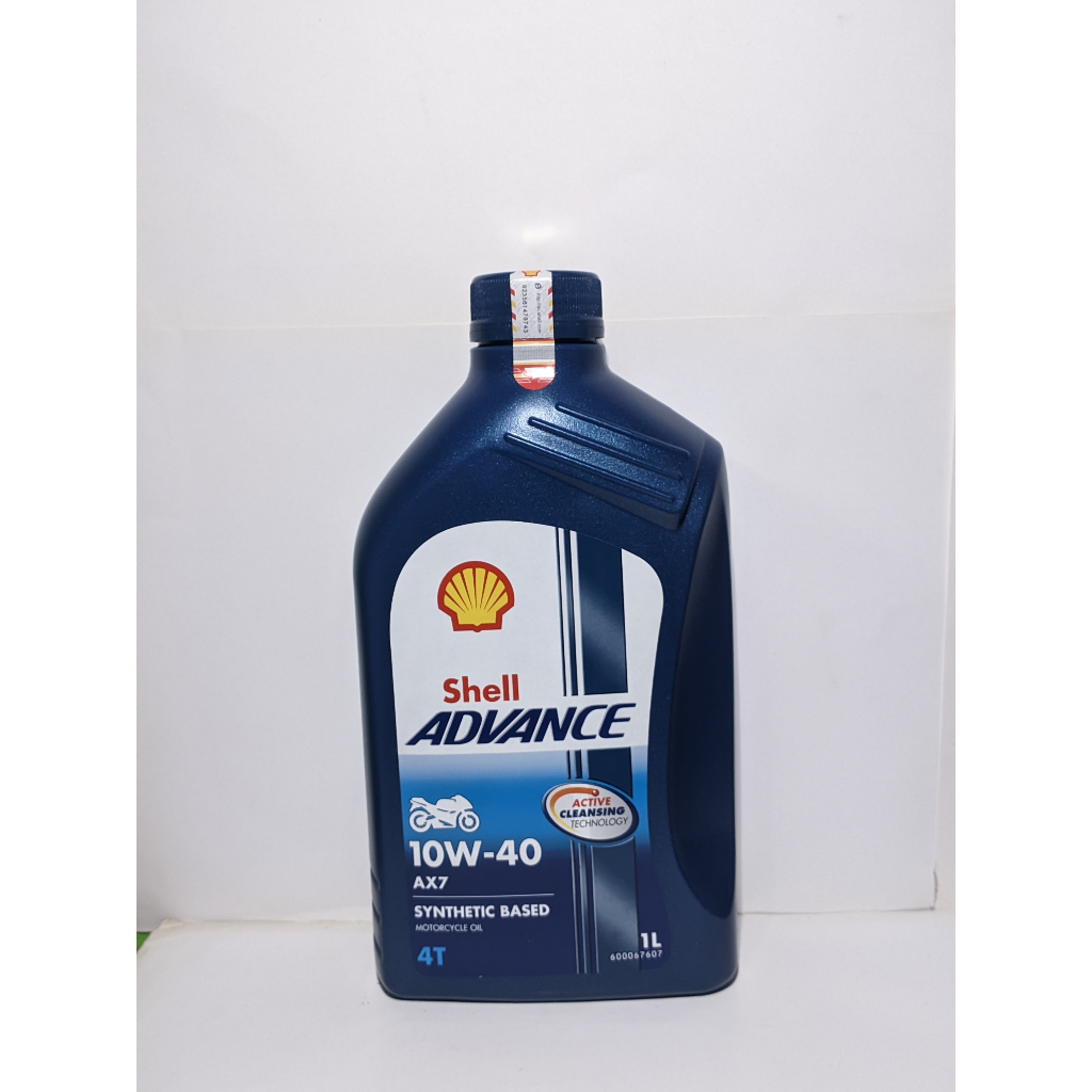 Shell Advance Ax7  10w - 40 1.L / Oli Motor Bebek dan Sport 1 LITER