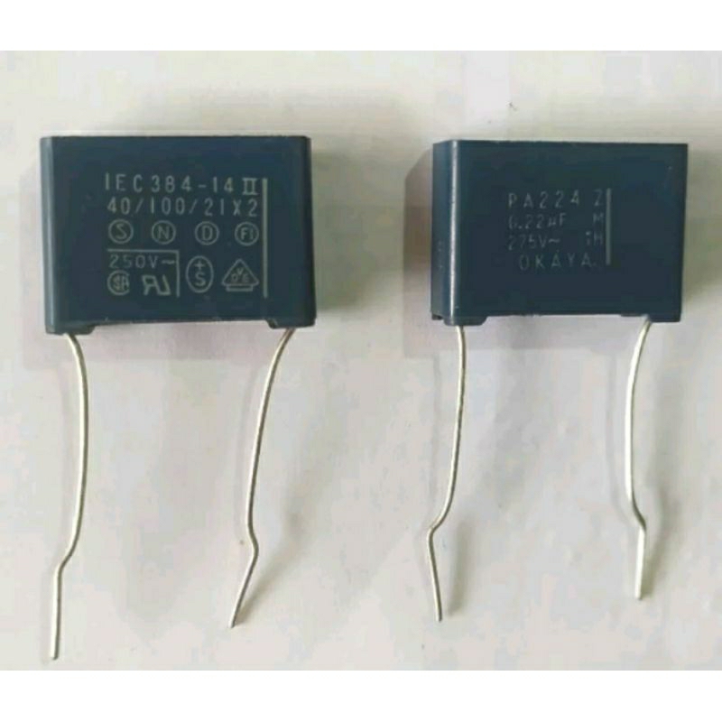 Capasitor MKP 224 275V Milar 0,22uf 275V