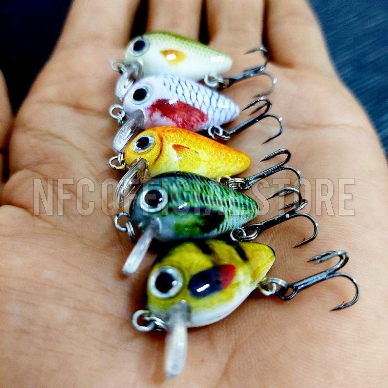 Micro Lure Crankbait 2,8 cm 1,5 gram BEST KILLER ACTION