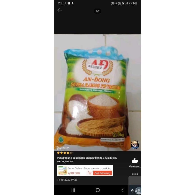 beras 2,5 kg
