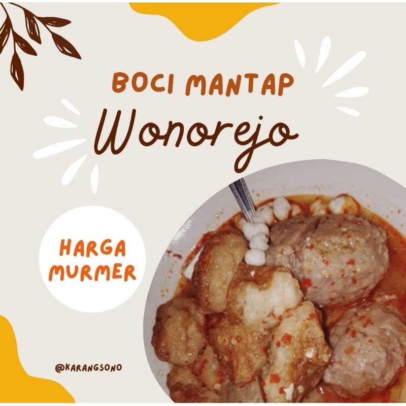 

Baso aci daging mantap Wonorejo