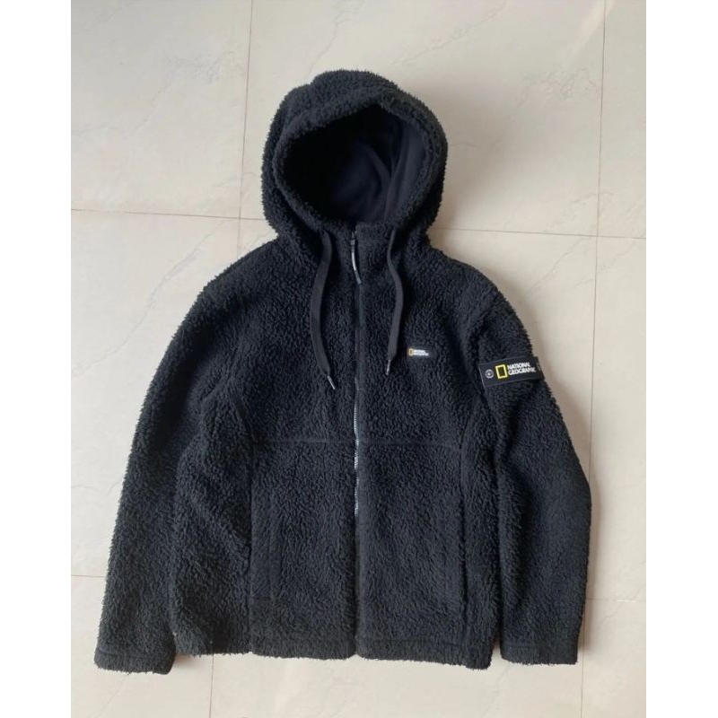 jacket natgeo, jacket sherpa, hoodie natgeo, jacket outdoor