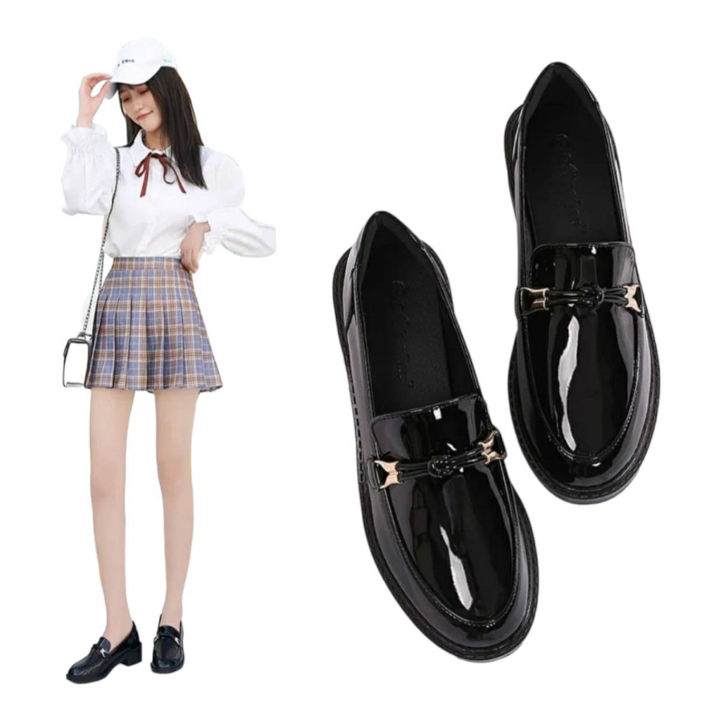 DR421 NEW Sepatu Docmart Wanita Korean Style Premium Quality Murah Sneakers Kasual Wanita