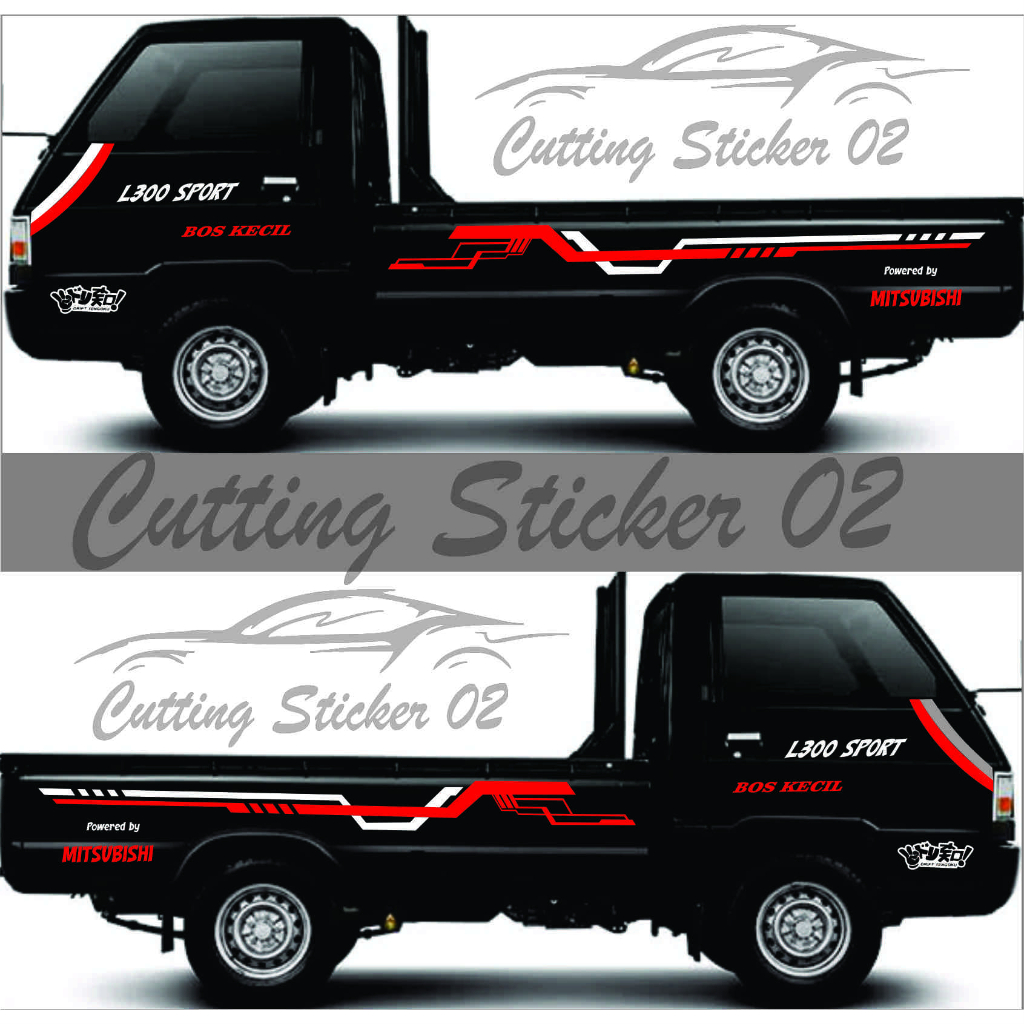promo Stiker mobil pick up L300 pick up mitsubishi l300 terbaru