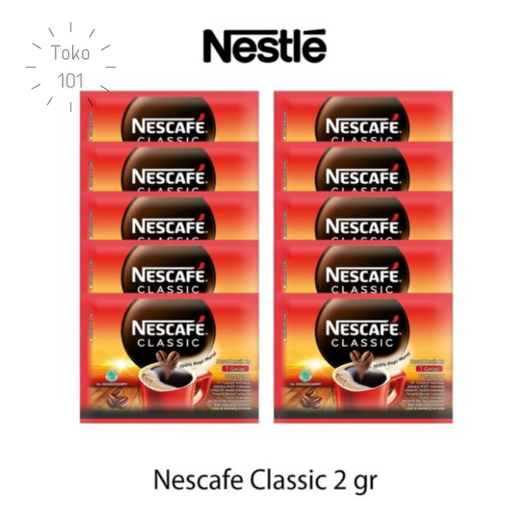 

Nescafe Classic Sachet @2gr