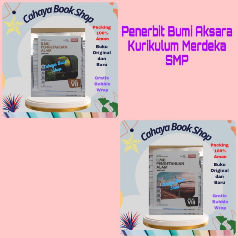 Buku IPA Ilmu Pengetahuan Alam Kelas 7,8,9 SMP Kurikulum Merdeka Bumi Aksara