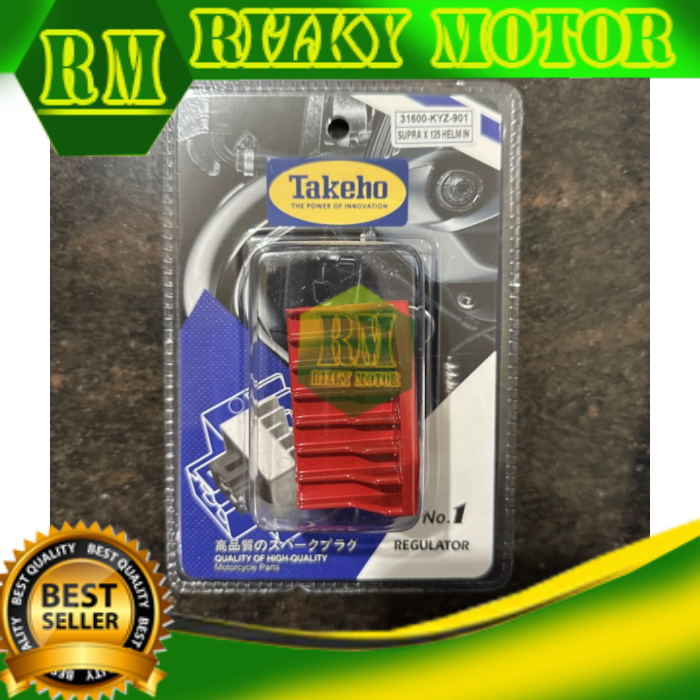 TAKEHO KYZ KIPROK REGULATOR SUPRA X 125 HELM IN KARBU MOTOR Diskon RM1135