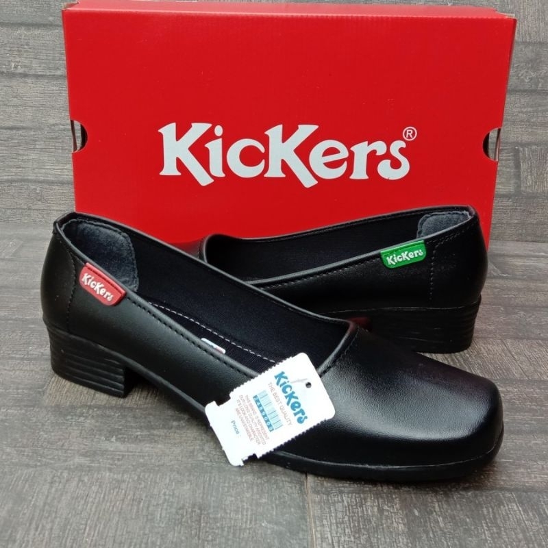 PROMO 2.2 DISKON Sepatu Pantofel Wanita Terlaris Hitam Sekolah Paskibra Kantor bayar COD