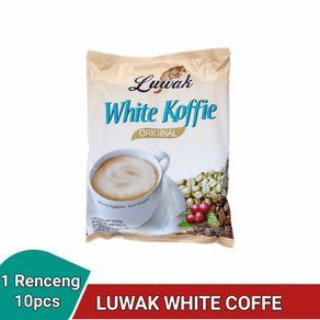 

Luwak White Koffie 1 Renceng isi 10pcs x 20g