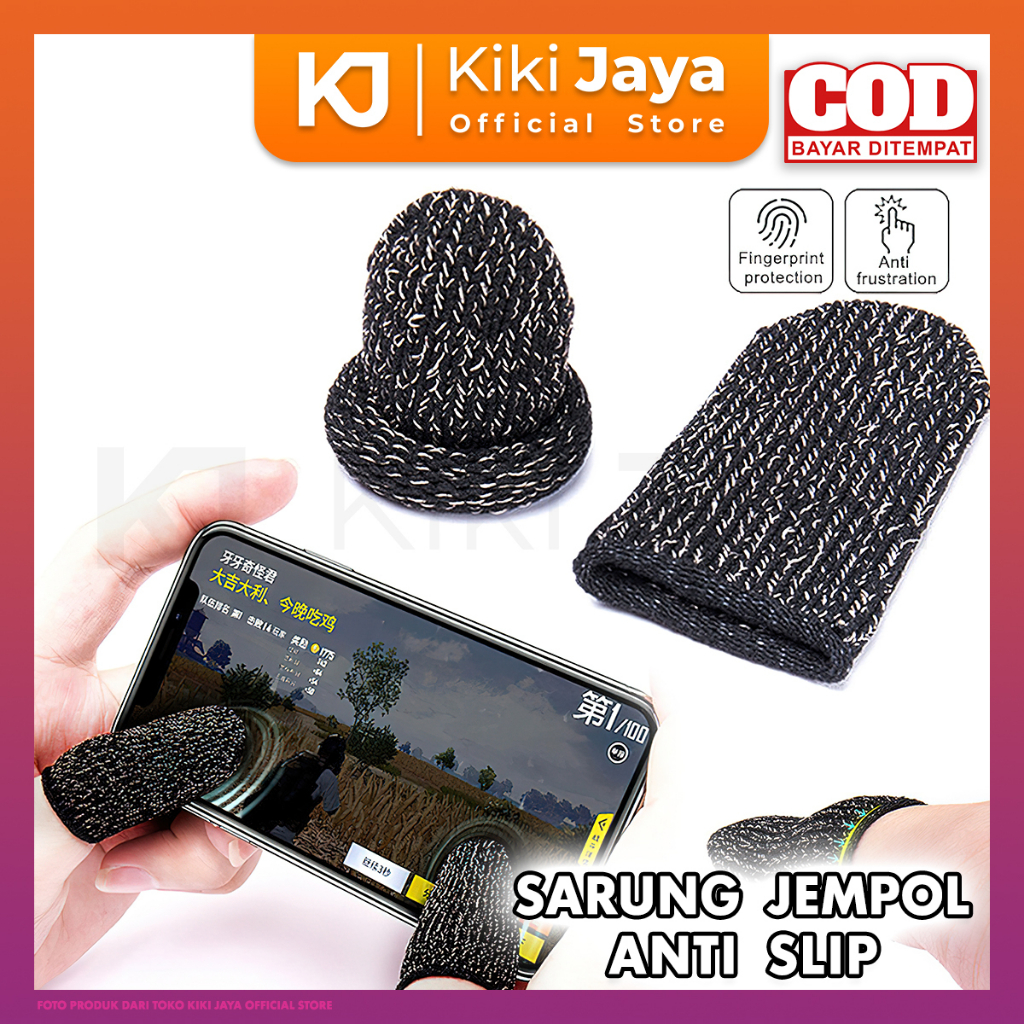 [KIKI] Finger Cots Sarung Jari Jempol - Finger Cots Sarung Tangan Jempol Anti Basah 2 Pcs 1 Pasang f