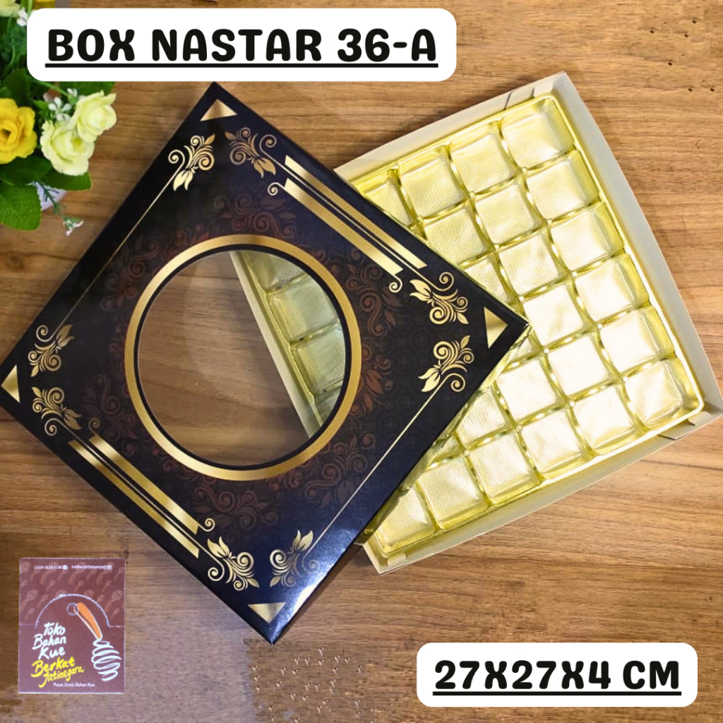 BOX KUE NASTAR SEKAT / PCS