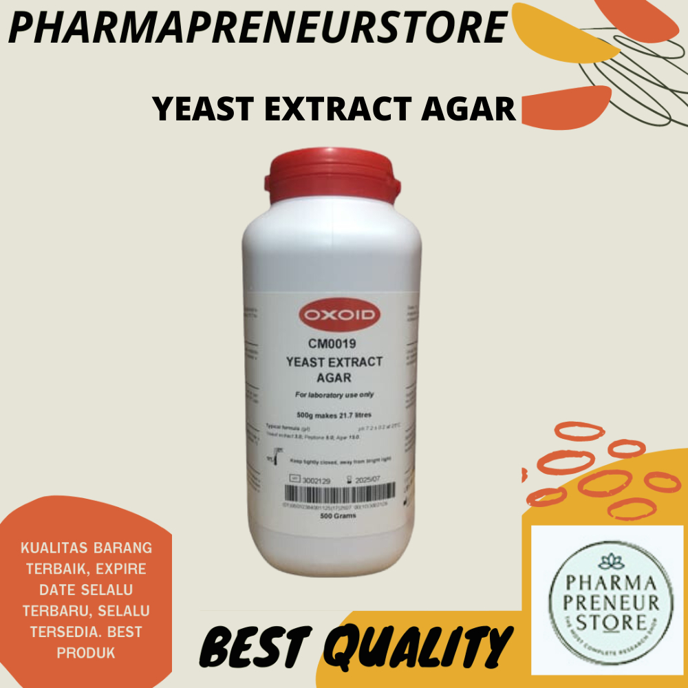 YEAST EXTRACT AGAR 500 GRAM OXOID BEST QUALITY