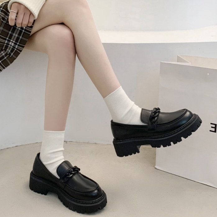 AVANCEID 1916 Sepatu Sneakers Boots Wanita Kerja Docmart Hitam Import