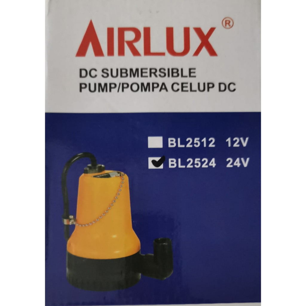 POMPA AIR CELUP PAKAI TENAGA AKI/DC BL2524/24V
