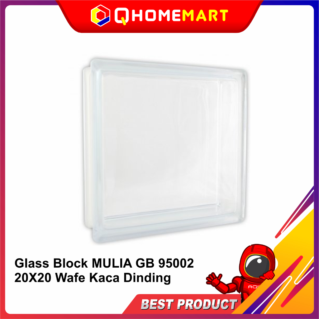 Aneka Motif Glass Block Mulia 20x20 Roster Tembok Dinding Kaca