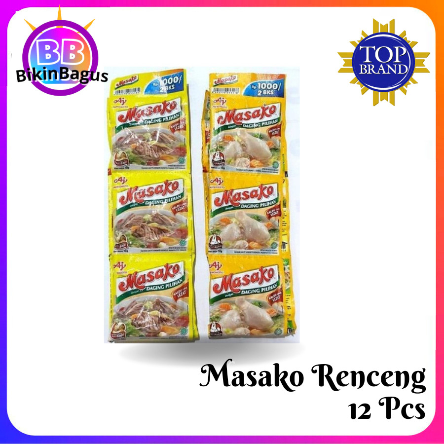 

MAsako Renceng Ayam Masako sapi renceng 12 Pcs Harga Grosir ExP LAMA